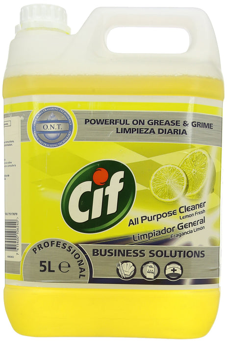 Best Value CIF 7517879 Professional All Purpose Cleaner, Lemon, 5 L