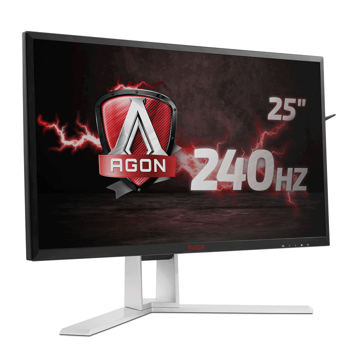 Best Value AOC AGON AG251FZ 24.5" LED FHD (1920x1080) Freesync 240Hz 1ms Gaming monitor with Built-in Speakers (VGA, DVI, HDMI x 2, DisplayPort, USB 3.0 x 4) - Black/Red