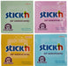 Best Value Stickn Repositionable 360 Notes 76x76mm Assorted PK12