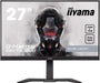 iiyama G-MASTER Silver Crow GB2730QSU-B5 - LED monitor - 27" - 2560 x 1440 WQHD @ 75 Hz - TN - 350 cd/m² - 1000:1 - 1 ms - HDMI, DVI-D, DisplayPort - speakers - black