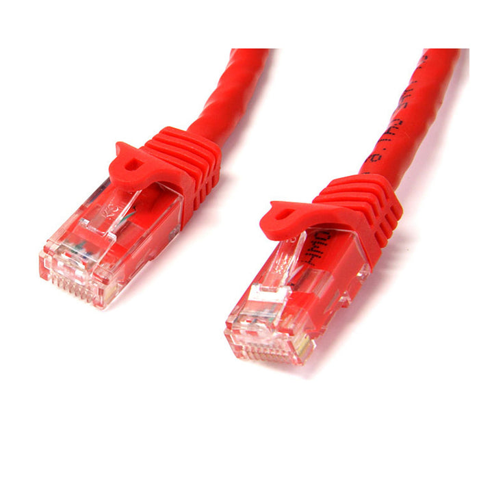 Best Value StarTech.com 75 ft Cat6 Patch Cable with Snagless RJ45 Connectors - Red - Cat 6 Ethernet Patch Cable - 75ft UTP Cat6 Patch Cord (N6PATCH75RD)