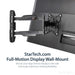 Best Value StarTech Full Motion TV Mount for 32 - 55-Inch Monitors