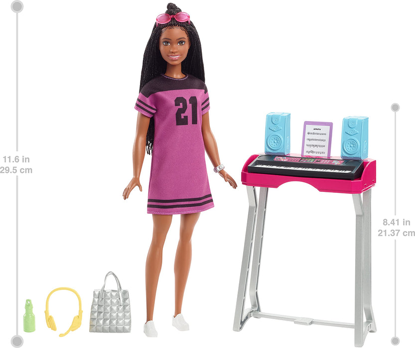 Barbie Big City Big Dreams Brooklyn Doll & Music Studio Playset (UK only)