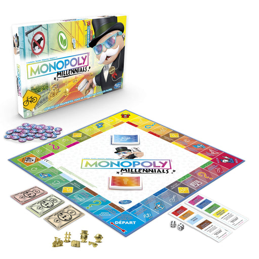 Hasbro Gaming: Monopoly Millennials Edition - French