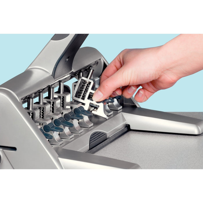 Best Value Leitz 51140184 Adjustable Hole Punch, up to 6 Hole punching, 30 Sheets, Metal, AKTO, 51140084 - Silver