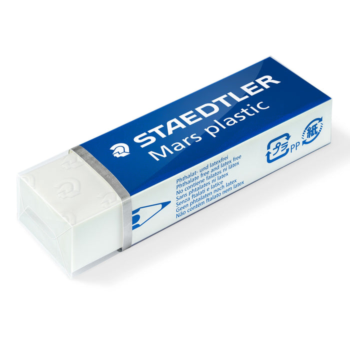 Best Value Staedtler Mars Plastic Eraser - White, Pack of 2