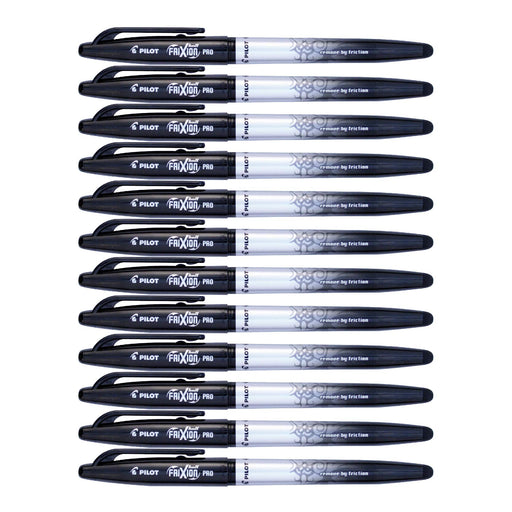 Best Value Pilot Frixion Erasable Rollerball Pen, 0.7 mm Tip - Black, Box of 12