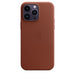 Apple - Back cover for mobile phone - with MagSafe - leather - umber - for iPhone 14 Pro Max