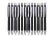 Best Value Uni-Ball SXN-210 Jetstream RT Retractable Rollerball Pen Black Ink - Pack of 12