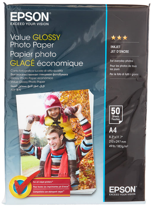 Value Glossy Photo Paper A4 50 sheet