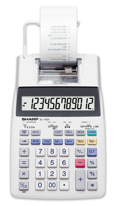 Best Value Sharp SH-EL1750V Printing Calculator