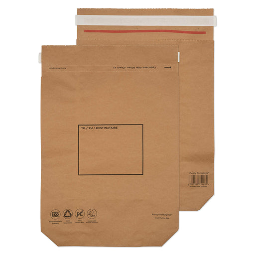 Best Value Vita 420 x 340 x 80 mm Strong Expandable Kraft Mailing Bag (KMB1164) Pack of 100