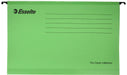 Best Value Esselte 90337 Classic Reinforced Suspension File, Foolscap, Tabs Included, Green, Pack of 25, 360 x 240 mm