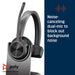 Plantronics POLY Voyager 4310 UC Mono Wireless Bluetooth USB-A Headset with Charging Stand