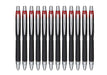 Best Value uni-ball Jetstream RT SXN-210 Rollerball Pen - Red, Box of 12