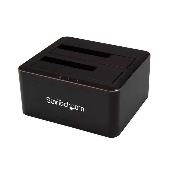 Best Value StarTech.com SDOCK2U33V Dual Bay SATA HDD Docking Station, for 2 x 2.5/3.5 Inch SATA SSD/HDD, Hot Swap, Hard Drive Docking Station, SSD Dock