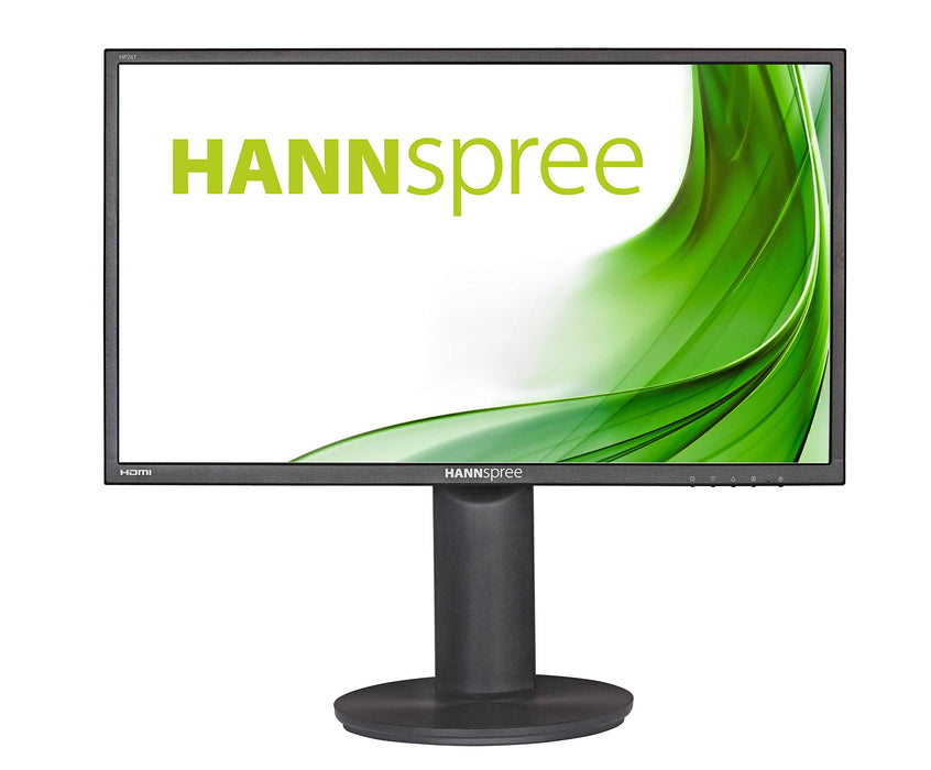 Best Value HANNspree HP247HJV 23.6-Inch Height Adjustable Full HD HS-IPS HDMI Monitor