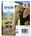 Best Value Epson C13T24254012 Claria Photo HD Ink Elephant 24 Series, Light Cyan, Genuine, Amazon Dash Replenishment Ready