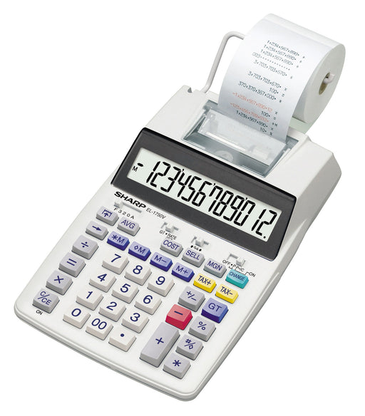 Best Value Sharp SH-EL1750V Printing Calculator