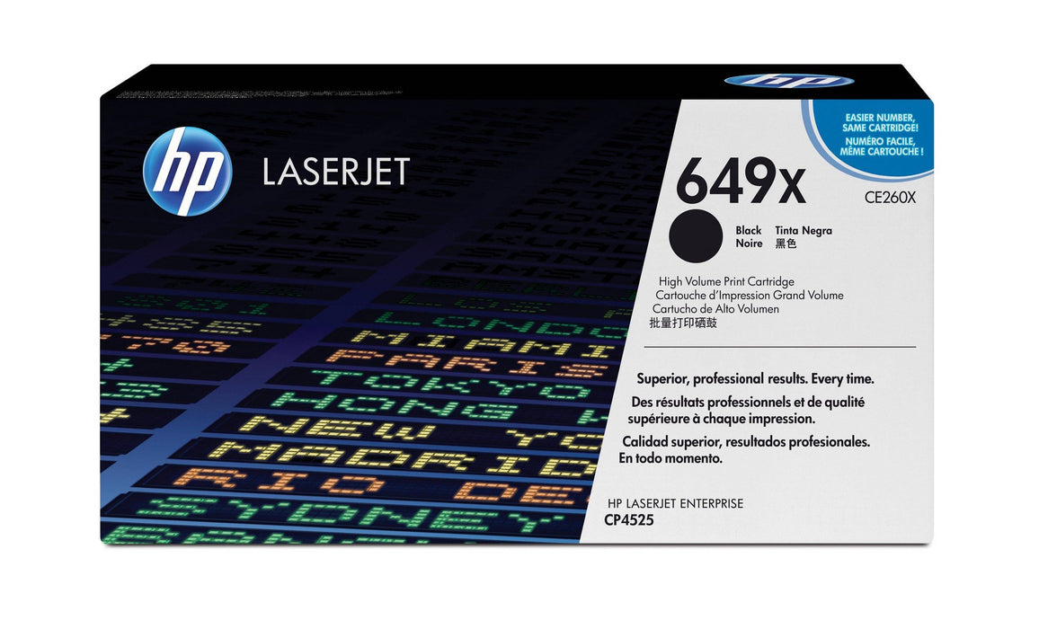 Best Value HP CE260X 649X High Yield Original LaserJet Toner Cartridge, Black, Pack of 1