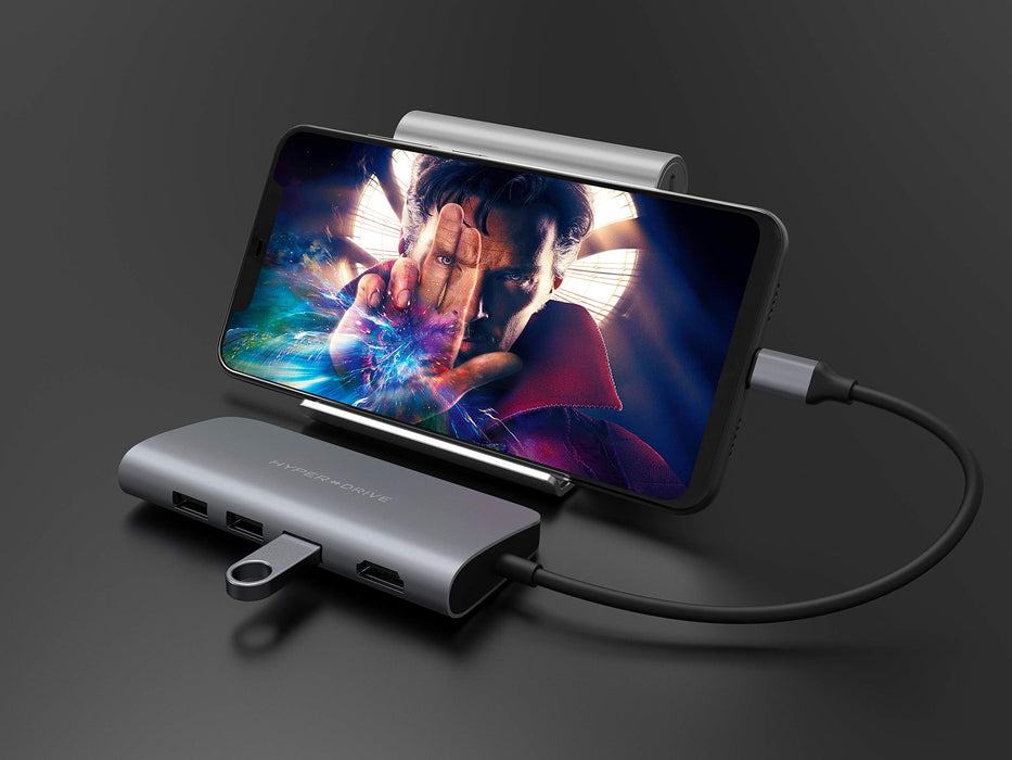 HyperDrive Power - Docking station - USB-C - HDMI - GigE