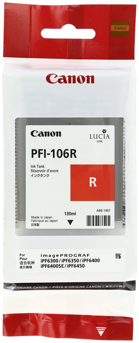 Best Value Canon 130 ml Ink Cartridge - Red