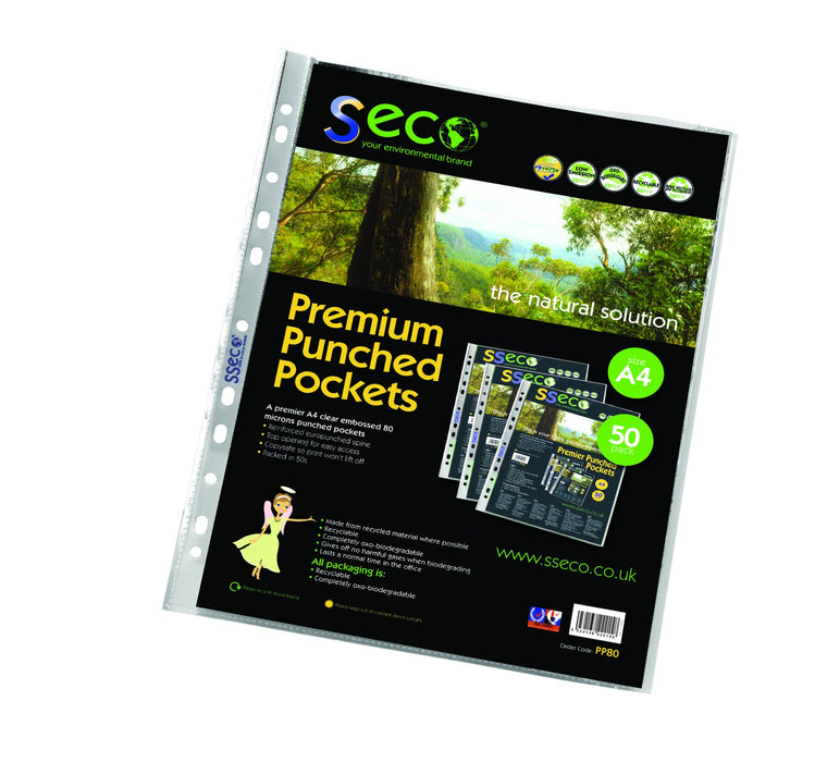 Best Value Seco 100 Percent 80 ?m Oxo Biodegradable Punched Pockets