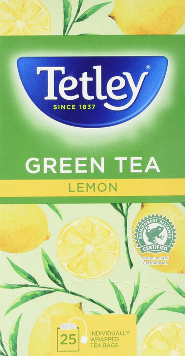 Tetley Lemon Tea Bags 712g Pack of 25