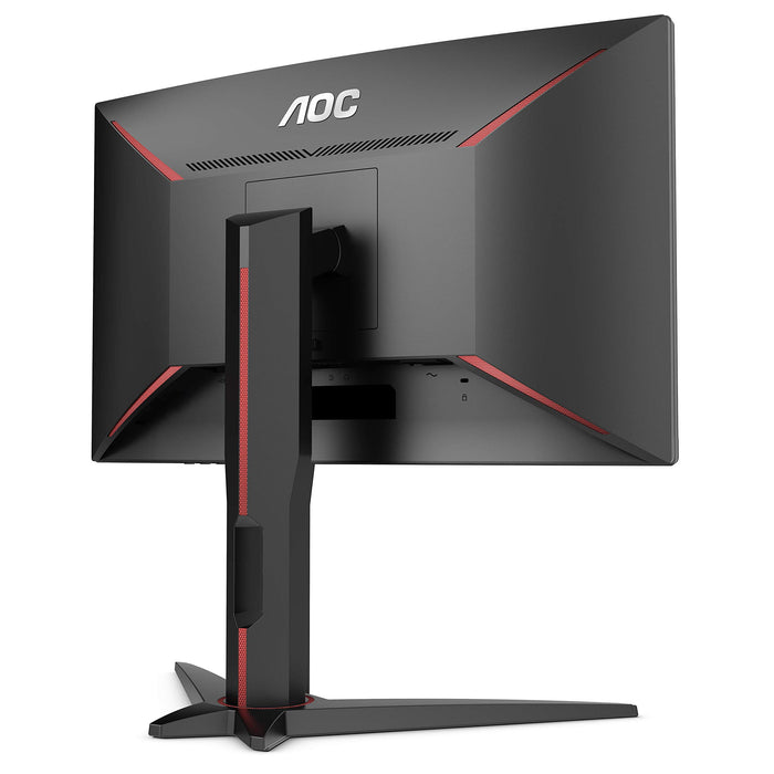 Best Value AOC C27G1 27" Curved VA LED FHD (1920x1080) Freesync 144Hz Height adjustable Gaming monitor. (VGA, HDMI x 2, DisplayPort) - Black