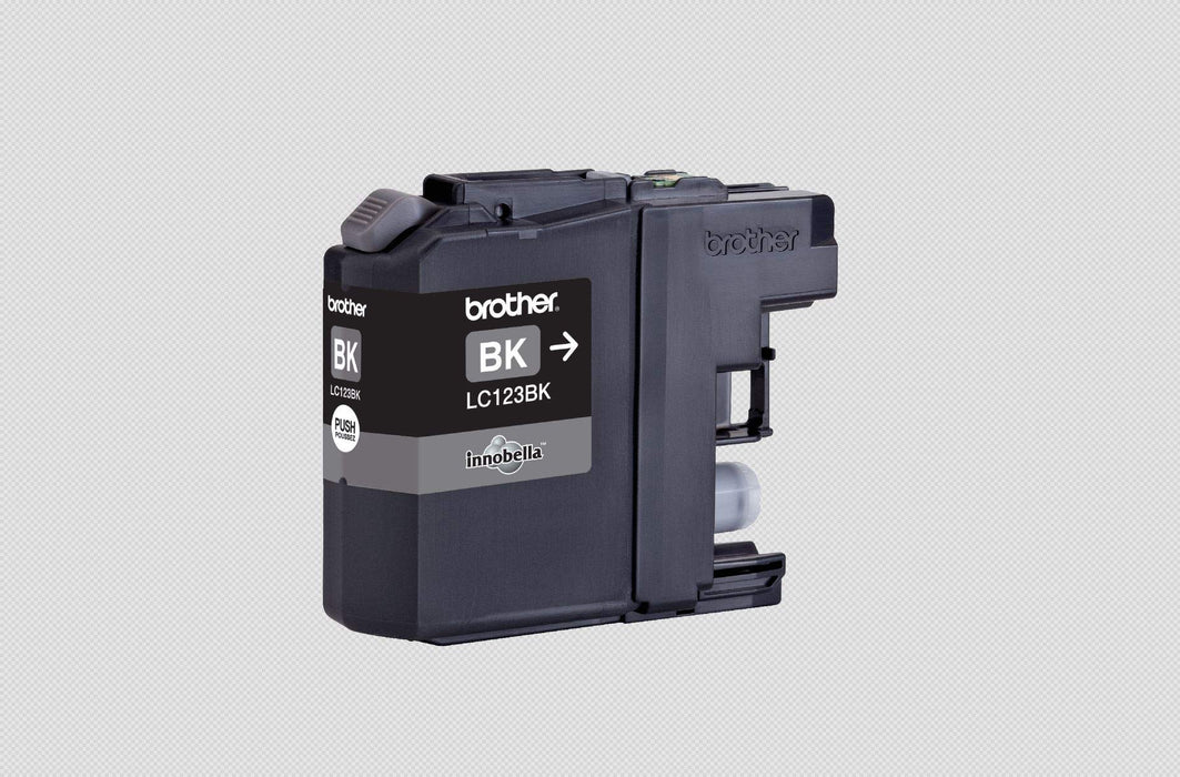 Best Value Brother LC-123BK Inkjet Cartridge, Standard Yield, Black, Brother Genuine Supplies