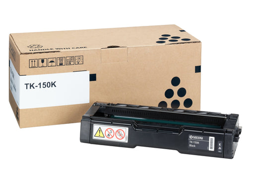 Best Value Kyocera Toner Cartridge TK-150 K - BLACK - 6.500 Pages High Capacity Genuine Premium Printer Toner - 1T05JK0NL0 - 0T5JK0NL - for FS-C1020MFP / FS-C1020MFP+