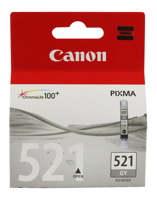 Best Value Canon Original ChromaLife 100+ Grey Ink Tank CLI-521GY