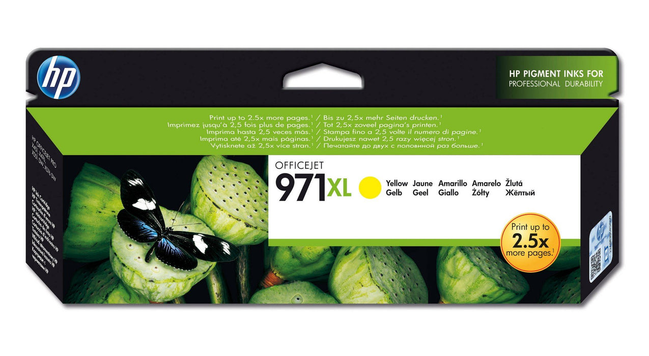 Best Value HP CN628AE 971XL High Yield Original Ink Cartridge, Yellow, Pack of 1