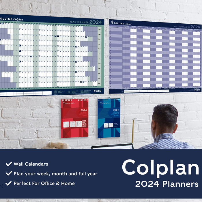 Collins Memo Calendar A3 2024 819613