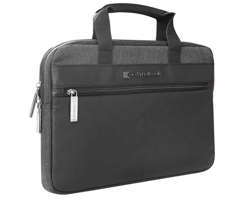 DynaBook - Notebook carrying case - black, anthracite grey - for Toshiba Portégé A30-C, A30-E, X30-E, X30L-G, Z30-C, Z30-E