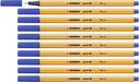 Best Value Fineliner - STABILO point 88 Box of 10 Blue