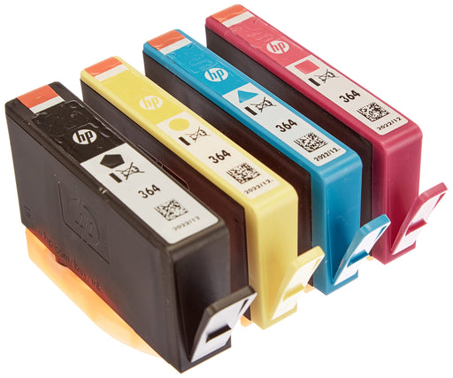 HP 364 - 4-pack - black, yellow, cyan, magenta - original - blister - ink cartridge - for Deskjet 35XX, Photosmart 55XX, 55XX B111, 65XX, 65XX B211, 7510 C311, B110, Wireless B110