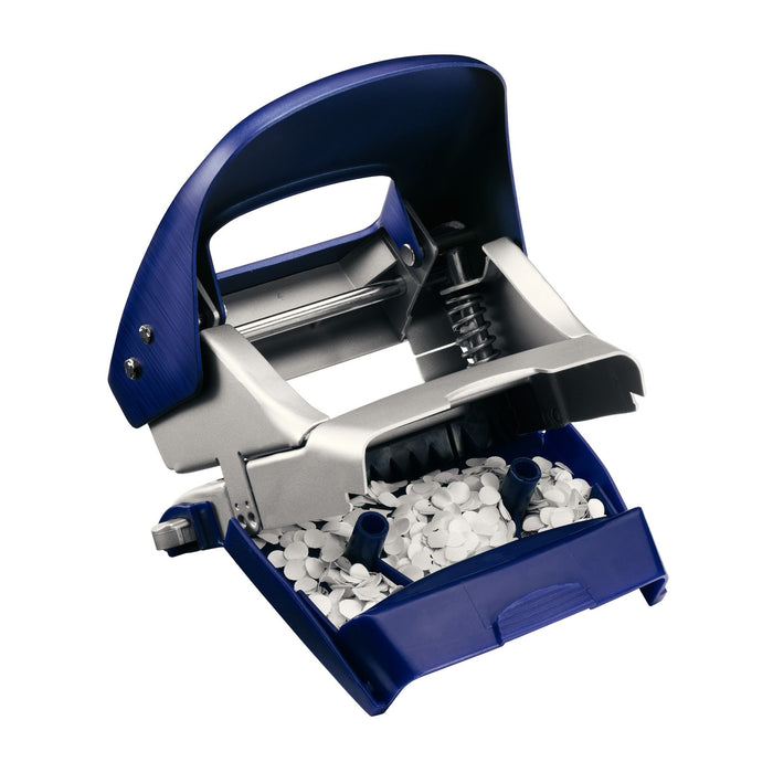 Best Value Leitz Hole Punch, 30 Sheets, Guide Bar with Format Markings, Metal, Style Range, 50060069 - Titan Blue