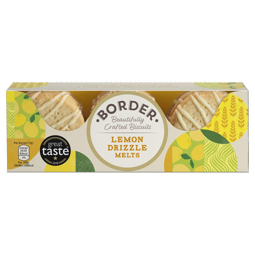 Border Lemon Drizzle Melts 150G Pk12