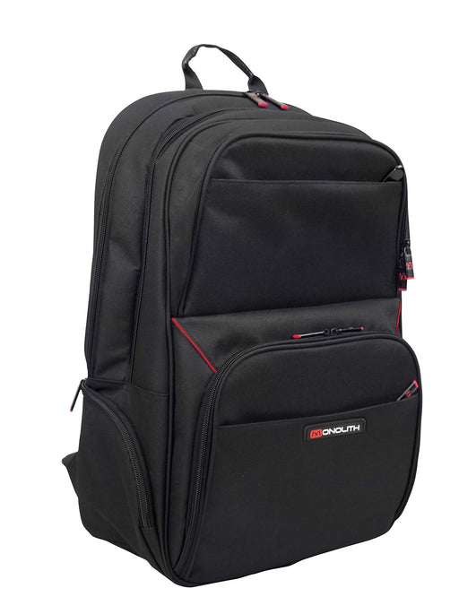 Monolith Laptop Backpack Motion II 15.6 Inch Polyester Black 34.5 x 17 x 51 cm