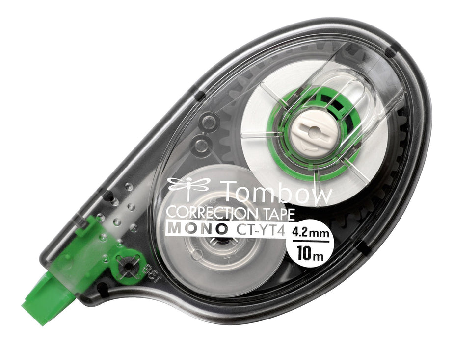 Best Value Tombow 315030 Mono Correction Tape in Clear Roller Case 4mmx10m Ref CT-YT4 [Pack 10]