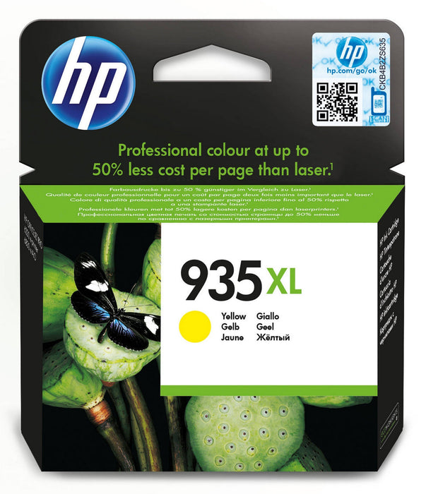 Best Value HP C2P26AE 935XL High Yield Original Ink Cartridge, Yellow, Pack of 1
