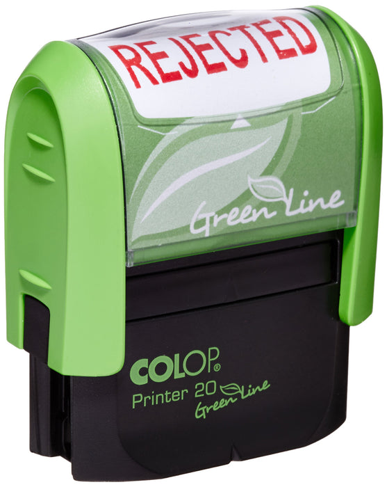 Best Value COLOP P20GLREJ Rejected Green Line Word Stamp