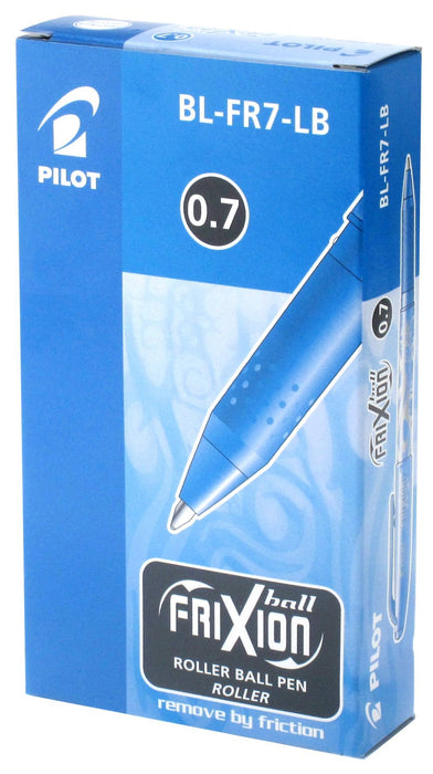 Best Value Pilot Frixion Erasable Rollerball 0.7 mm Tip (Box of 12) - Light Blue