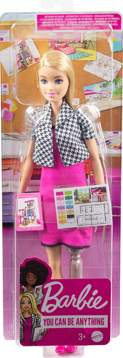 Barbie You Can Be Anything - Interior Designer Doll //HCN12-9596