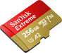 Best Value SanDisk Extreme 256 GB microSDXC Memory Card + SD Adapter with A2 App Performance + Rescue Pro Deluxe, Up to 160 MB/s, Class 10, UHS-I, U3, V30