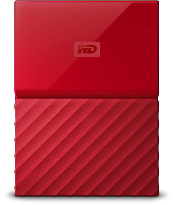 Best Value WD My Passport 3 TB Portable Hard Drive and Auto Backup Software for PC, Xbox One and PlayStation 4 - Red