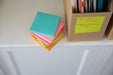 Best Value Post-it 62212SMI 47.6 x 47.6 mm Super Sticky Note - Aqua Wave/Neon Green/Neon Pink