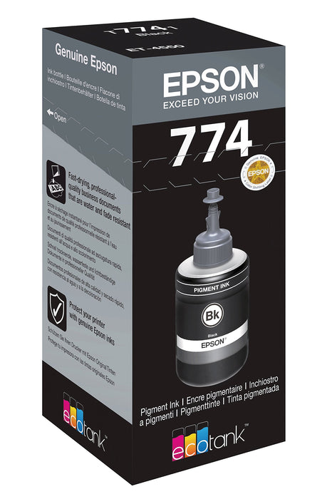 Best Value Epson T7741 140 ml Original Ink Eco Tank, Black, Genuine, Amazon Dash Replenishment Ready