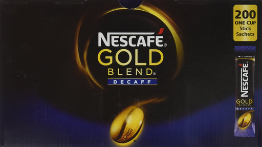 Best Value NESCAF GOLD Blend Instant Decaffeinated Coffee Stick Packs, Box of 200